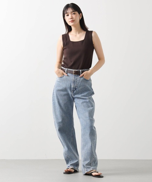 Healthy denim（ヘルシーデニム）の「Ｃｏｒｎカーブパンツ＿ケミカル（その他パンツ・レディース・ブルー系・25/24）」の16枚目の写真