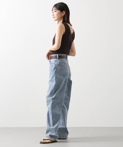 Healthy denim（ヘルシーデニム）の「Ｃｏｒｎカーブパンツ＿ケミカル（その他パンツ・レディース・ブルー系・25/24）」の17枚目の写真