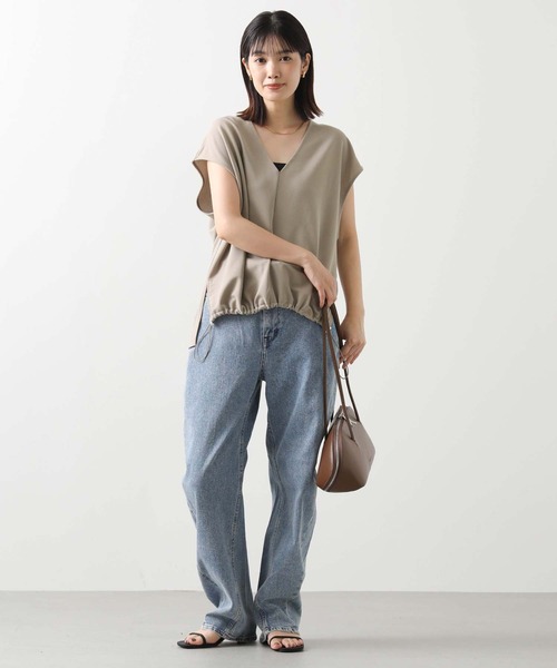 Healthy denim（ヘルシーデニム）の「Ｃｏｒｎカーブパンツ＿ケミカル（その他パンツ・レディース・ブルー系・25/24）」の2枚目の写真