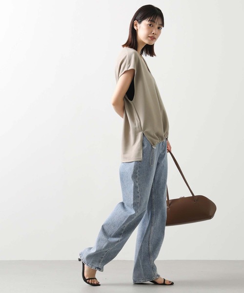 Healthy denim（ヘルシーデニム）の「Ｃｏｒｎカーブパンツ＿ケミカル（その他パンツ・レディース・ブルー系・25/24）」の3枚目の写真