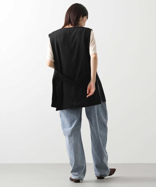 Healthy denim（ヘルシーデニム）の「Ｃｏｒｎカーブパンツ＿ケミカル（その他パンツ・レディース・ブルー系・25/24）」の8枚目の写真