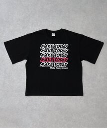 and D. petit main | 【綿100%】メッセージ5行ロゴ半袖Tシャツ(Tシャツ/カットソー)
