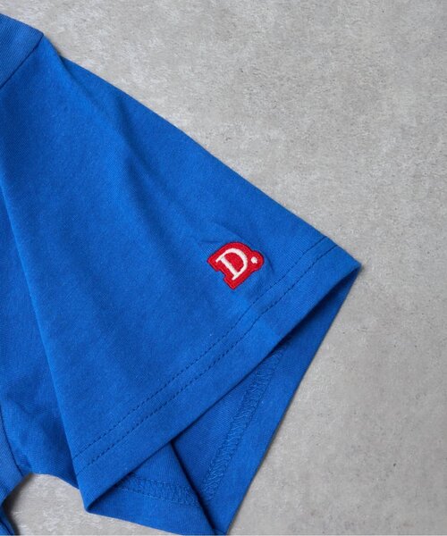 and D. petit main(アンドディープティマイン)の「【綿100%】メッセージ5行ロゴ半袖Tシャツ(Tシャツ/カットソー・キッズ・オートミール/オレンジ/グリーン/ブルー/ブラック・90cm/100cm/110cm/140cm/120cm/130cm/150cm)」の7枚目の写真