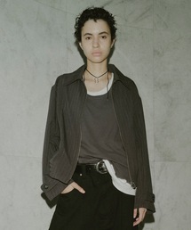Jieda(WG_)STRIPE ZIP JACKET(u])