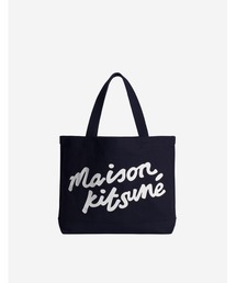Maison Kitsune(]Lcl)MAISON KITSUNE HANDWRITING TOTE(g[gobO)