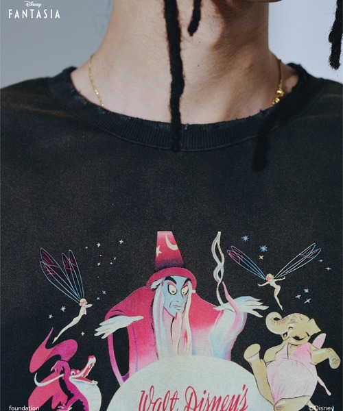 ディズニー　ファンタジア　SP C D F G Disney Fantasia / / fade graphic tee | ディズニー