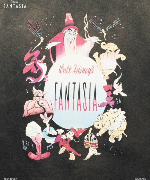 Disney Fantasia / / fade graphic tee | ディズニーファンタジア
