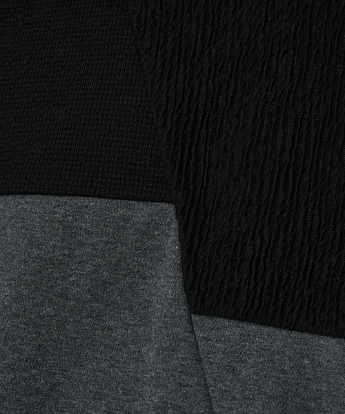 5351 POUR LES HOMMES(ゴーサンゴーイチプールオム)の「【25AW】コンビネーション 長袖Tシャツ(Tシャツ/カットソー・メンズ・ブラック/ホワイト/チャコールグレー・44/46/48/50)」の11枚目の写真