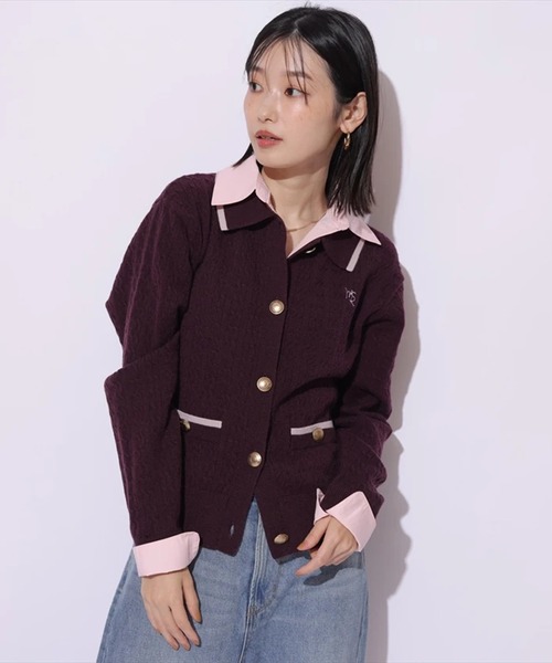 Mystrada（マイストラーダ）の「スカーフ付きニット（ニット/セーター