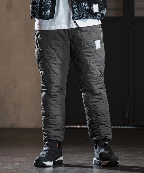 wjk reluxe(ダブルジェーケーリラックス)の「mp13948-gourd quilting easy pants 中綿イージーパンツ(WR25W-05)(その他パンツ・メンズ・ブラック/グレイッシュベージュ/グレー・L/M/S)」の11枚目の写真