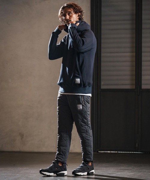 wjk reluxe(ダブルジェーケーリラックス)の「mp13948-gourd quilting easy pants 中綿イージーパンツ(WR25W-05)(その他パンツ・メンズ・ブラック/グレイッシュベージュ/グレー・L/M/S)」の14枚目の写真