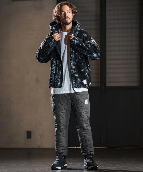 wjk reluxe(ダブルジェーケーリラックス)の「mp13948-gourd quilting easy pants 中綿イージーパンツ(WR25W-05)(その他パンツ・メンズ・ブラック/グレイッシュベージュ/グレー・L/M/S)」の15枚目の写真