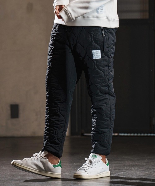 wjk reluxe(ダブルジェーケーリラックス)の「mp13948-gourd quilting easy pants 中綿イージーパンツ(WR25W-05)(その他パンツ・メンズ・ブラック/グレイッシュベージュ/グレー・L/M/S)」の16枚目の写真