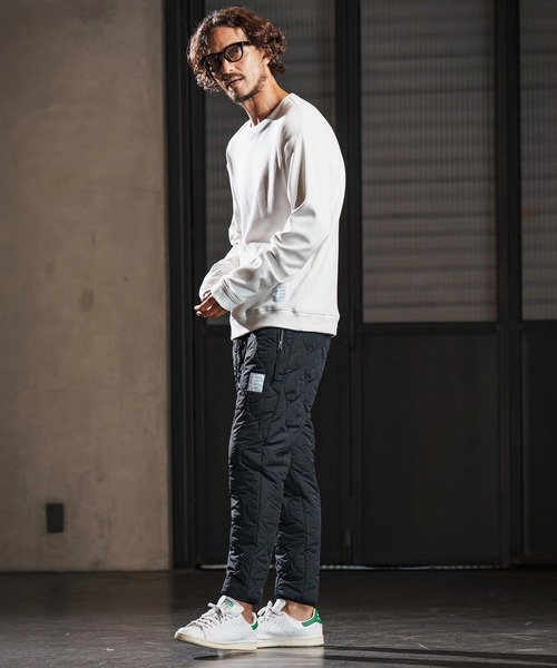 wjk reluxe(ダブルジェーケーリラックス)の「mp13948-gourd quilting easy pants 中綿イージーパンツ(WR25W-05)(その他パンツ・メンズ・ブラック/グレイッシュベージュ/グレー・L/M/S)」の18枚目の写真