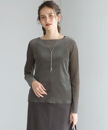 23区｜ニジュウサンクのTシャツ/カットソー（グレー/灰色系
