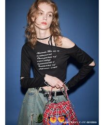 Tシャツ/カットソー（長袖 / オフショルダー）ファッション通販