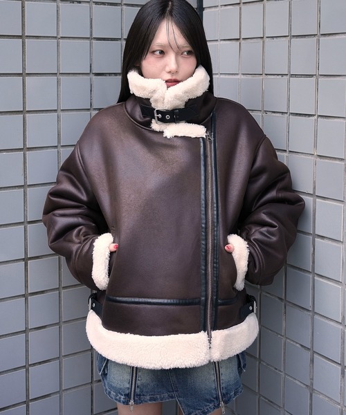 VIRGO ヴァルゴwearworks ムートン ライダース ジャケット 4号 VIRGO ヴァルゴwearworks ムートン ライダース ジャケット 4号