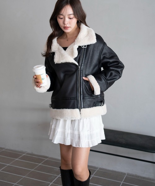 VIRGO ヴァルゴwearworks ムートン ライダース ジャケット 4号 VIRGO ヴァルゴwearworks ムートン ライダース ジャケット 4号