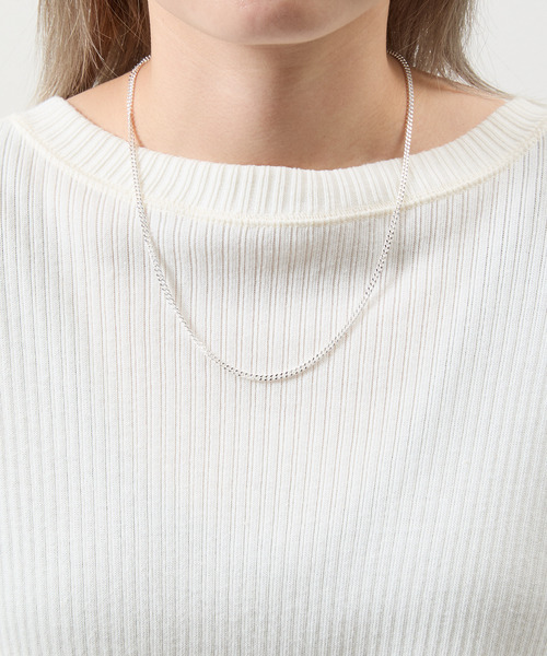 THEFT ネックレス　シルバー925　50㎝ THEFT セフト / CURB CHAIN SILVER NECKLACE シルバー925カーブ