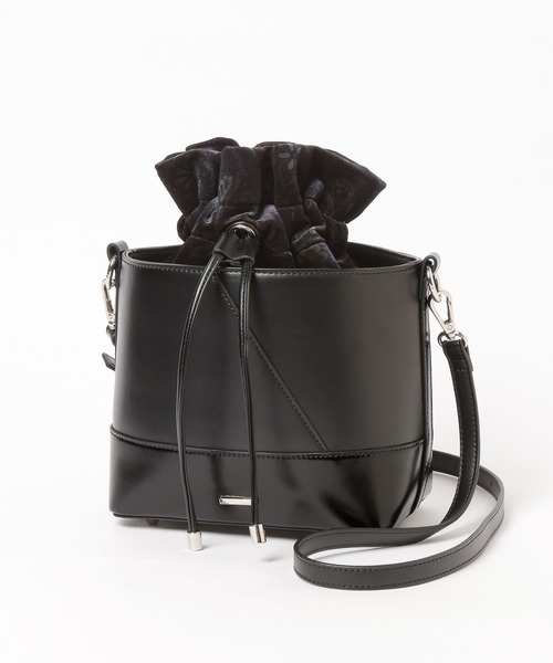 HARE（ハレ）の「2WAYバケットBAG(HARE)（ショルダーバッグ・レディース・ブラック/ブルー・FREE）」の20枚目の写真