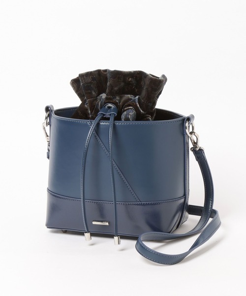 HARE（ハレ）の「2WAYバケットBAG(HARE)（ショルダーバッグ・レディース・ブラック/ブルー・FREE）」の21枚目の写真