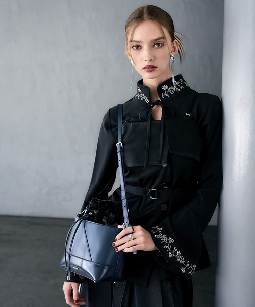 HARE（ハレ）の「2WAYバケットBAG(HARE)（ショルダーバッグ・レディース・ブラック/ブルー・FREE）」の17枚目の写真