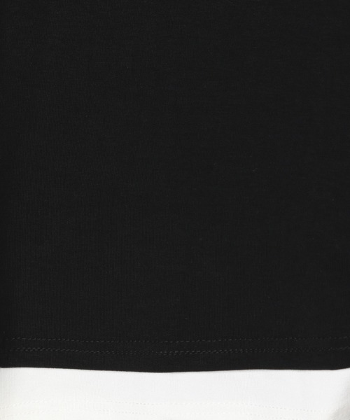 3.3 Field Trip (3.3フィールドトリップ)の「3.3 Field Trip/配色レイヤードロングスリーブ(Tシャツ/カットソー・レディース・ブラック/ボルドー/グレー・FREE)」の11枚目の写真