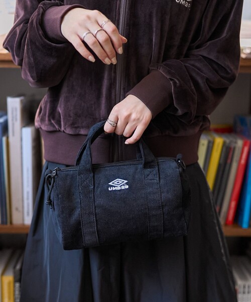 UMBRO/アンブロ SP Corduroy MINI BOSTON BAG/別注 コーデュロイ ミニ