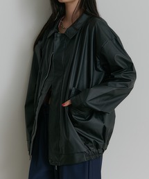 SEN TOKYO（セントーキョー）の「ビッグシルエットレザーブルゾン（ブルゾン）」