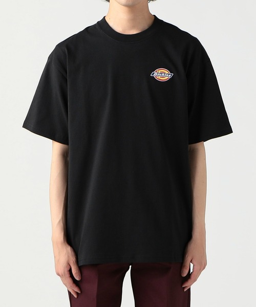 Dickies(ディッキーズ)の「ベーシック ロゴプリントTシャツ 半袖(Tシャツ/カットソー・メンズ・ブラック/ホワイト/ネイビー/グレー・LARGE/X-LARGE/MEDIUM)」の1枚目の写真