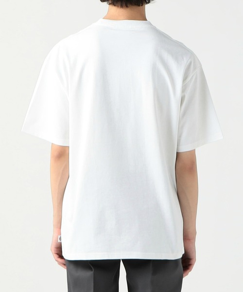 Dickies(ディッキーズ)の「ベーシック ロゴプリントTシャツ 半袖(Tシャツ/カットソー・メンズ・ブラック/ホワイト/ネイビー/グレー・LARGE/X-LARGE/MEDIUM)」の6枚目の写真