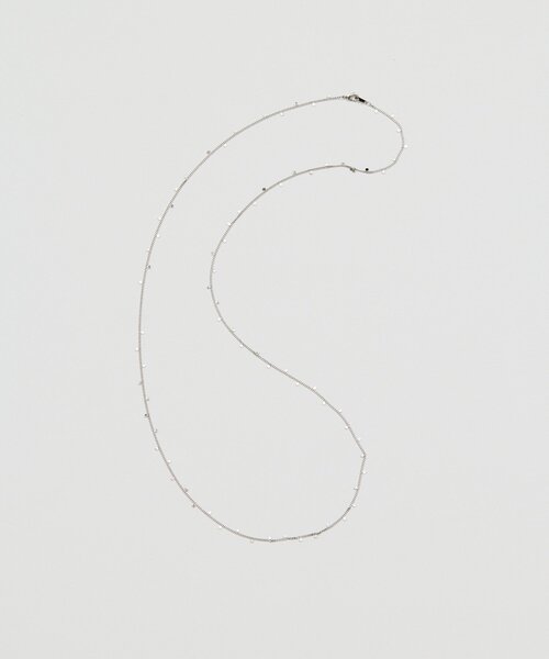 GALLARDAGALANTE(ガリャルダガランテ)の「ポルカドットチェーンネックレス(リング・レディース・シルバー/ゴールド・FREE)」の4枚目の写真