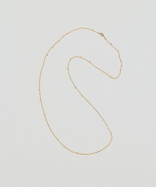 GALLARDAGALANTE(ガリャルダガランテ)の「ポルカドットチェーンネックレス(リング・レディース・シルバー/ゴールド・FREE)」の7枚目の写真