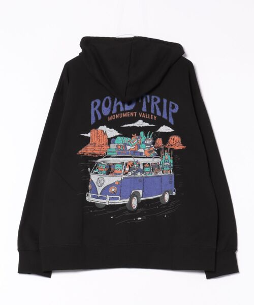 チチカカ（チチカカ）の「チビカチナバスプリントジップパーカー（パーカー・レディース・パープル/ブラック/カラフル・FREE）」の19枚目の写真