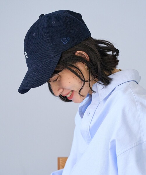 FREAK'S STORE（フリークスストア）の「New Era × FREAK'S STORE/ニューエラ 別注 9TWENTY MICROMINI CORDUROY LOGO CAP/別注 9TWENTY マイクロミニ コーデュロイ ロゴ キャップ（キャップ・レディース・ネイビー/ブラウン/ナチュラル・ONE SIZE）」の11枚目の写真