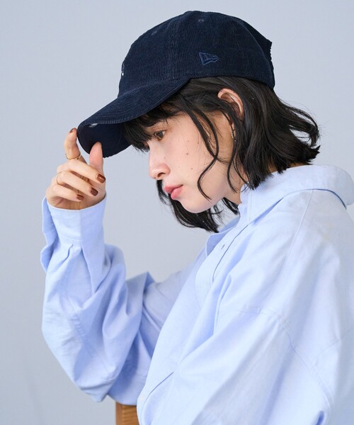 FREAK'S STORE（フリークスストア）の「New Era × FREAK'S STORE/ニューエラ 別注 9TWENTY MICROMINI CORDUROY LOGO CAP/別注 9TWENTY マイクロミニ コーデュロイ ロゴ キャップ（キャップ・レディース・ネイビー/ブラウン/ナチュラル・ONE SIZE）」の12枚目の写真