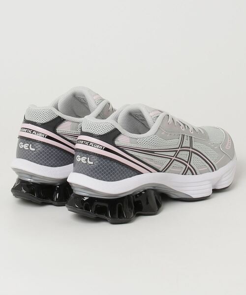ASICS（アシックス）の「GEL-KINETIC FLUENT / ゲルキネティックフルーエント（スニーカー・メンズ・グレー×ピンク・28/29/26.5/26/27.5/27/24/24.5/23/23.5/28.5/25/25.5）」の9枚目の写真