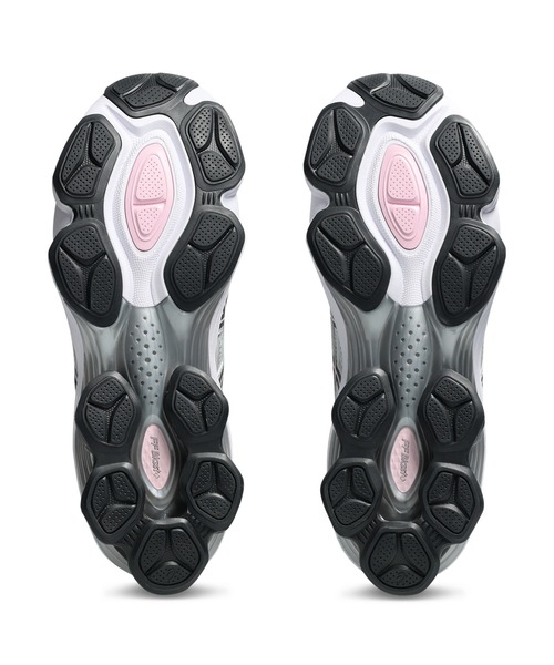 ASICS（アシックス）の「GEL-KINETIC FLUENT / ゲルキネティックフルーエント（スニーカー・メンズ・グレー×ピンク・28/29/26.5/26/27.5/27/24/24.5/23/23.5/28.5/25/25.5）」の7枚目の写真