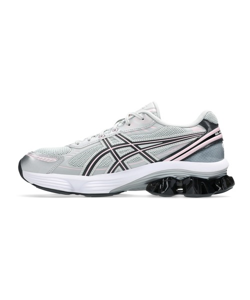 ASICS（アシックス）の「GEL-KINETIC FLUENT / ゲルキネティックフルーエント（スニーカー・メンズ・グレー×ピンク・28/29/26.5/26/27.5/27/24/24.5/23/23.5/28.5/25/25.5）」の4枚目の写真