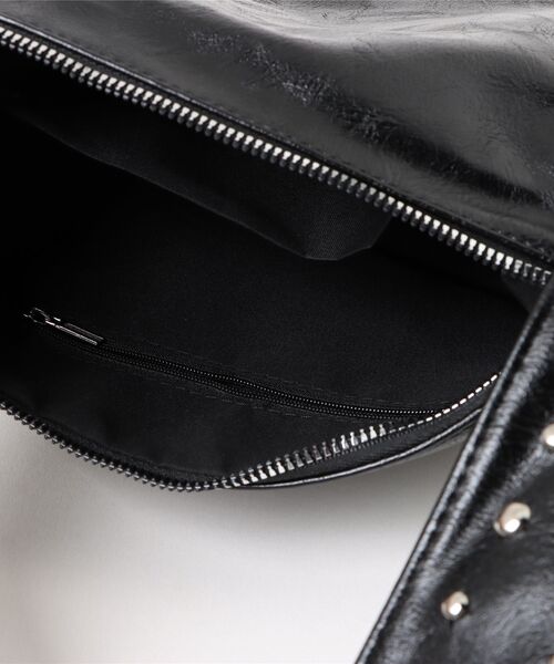 Burner(バーナー)の「【OKUOKU 0909】スタッズワイド ショルダーバッグ ruf-bag-4-28【RBTS】(ショルダーバッグ・メンズ・ブラウン/ダークブラウン/ブラック・FREE)」の20枚目の写真