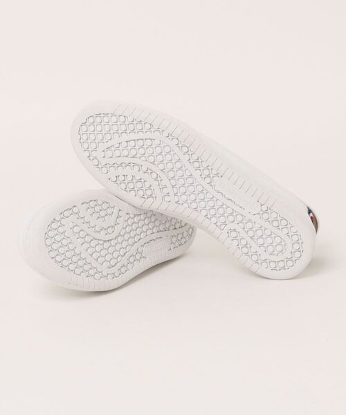 le coq sportif(ルコックスポルティフ)の「《le coq sportif》ラ ロ-ラン SI(スニーカー・レディース・ホワイト×ブラウン・23.0cm/23.5cm/24.0cm/24.5cm/25.0cm/22.5cm)」の3枚目の写真