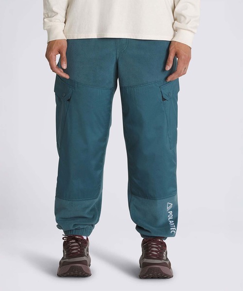VANS(バンズ)の「Polartec リラックスド フリースパンツ / Polartec Relaxed Fleece Stargazer VN000HAW12S1(スウェットパンツ・メンズ・ターコイズブルー・SMALL/MEDIUM/LARGE/X-SMALL)」の1枚目の写真
