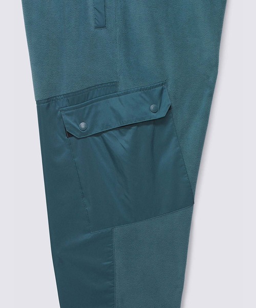 VANS(バンズ)の「Polartec リラックスド フリースパンツ / Polartec Relaxed Fleece Stargazer VN000HAW12S1(スウェットパンツ・メンズ・ターコイズブルー・SMALL/MEDIUM/LARGE/X-SMALL)」の7枚目の写真