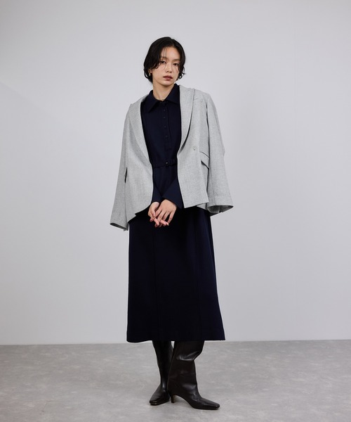 セール】ウールフランネルセミダブルジャケット/セットアップ対応