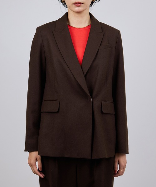 セール】ウールフランネルセミダブルジャケット/セットアップ対応