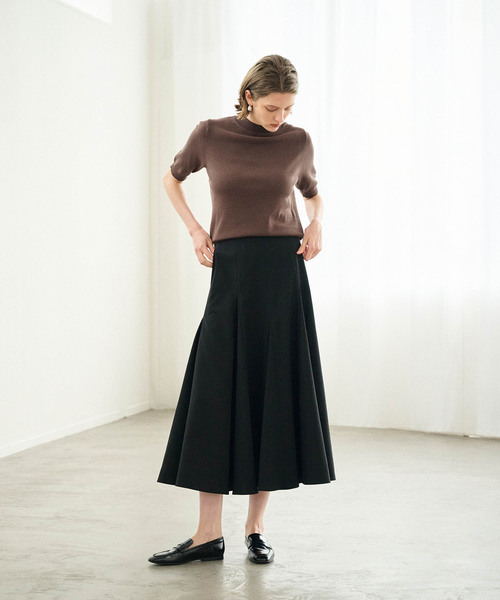 セール】ウォッシャブルマチフレアスカート【CLEAN MOTION】（スカート