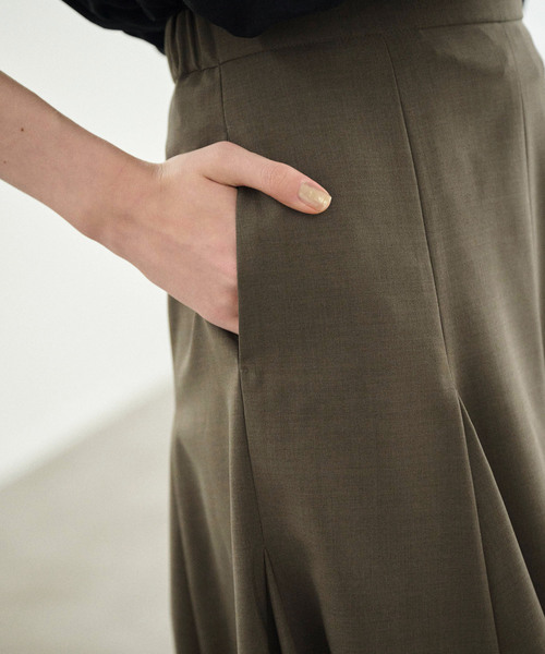 N.O.R.C(ノーク)の「ウォッシャブルマチフレアスカート【CLEAN MOTION】(スカート・レディース・ブラック/ブラウン・S/M)」の12枚目の写真