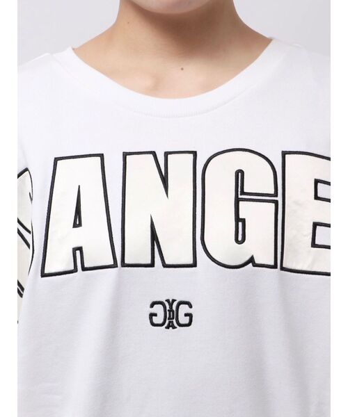 GYDA（ジェイダ）の「【ZOZO限定】サテン×刺繍の組み合わせロゴがかわいい！LOS ANGELES 2WAYスウェットトップス（スウェット・レディース・オフホワイト/ブラック/グリーン/ネイビー/グレー・FREE）」の10枚目の写真