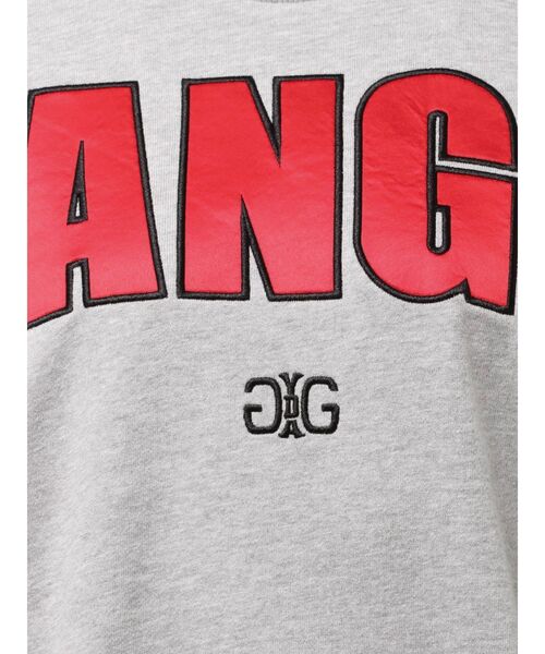 GYDA（ジェイダ）の「【ZOZO限定】サテン×刺繍の組み合わせロゴがかわいい！LOS ANGELES 2WAYスウェットトップス（スウェット・レディース・オフホワイト/ブラック/グリーン/ネイビー/グレー・FREE）」の11枚目の写真