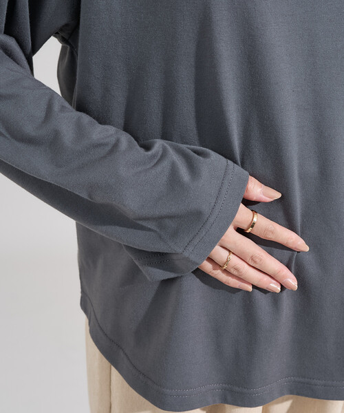 限定展開 ＜セットアイテム＞ レースベスト ロンT セット（Tシャツ